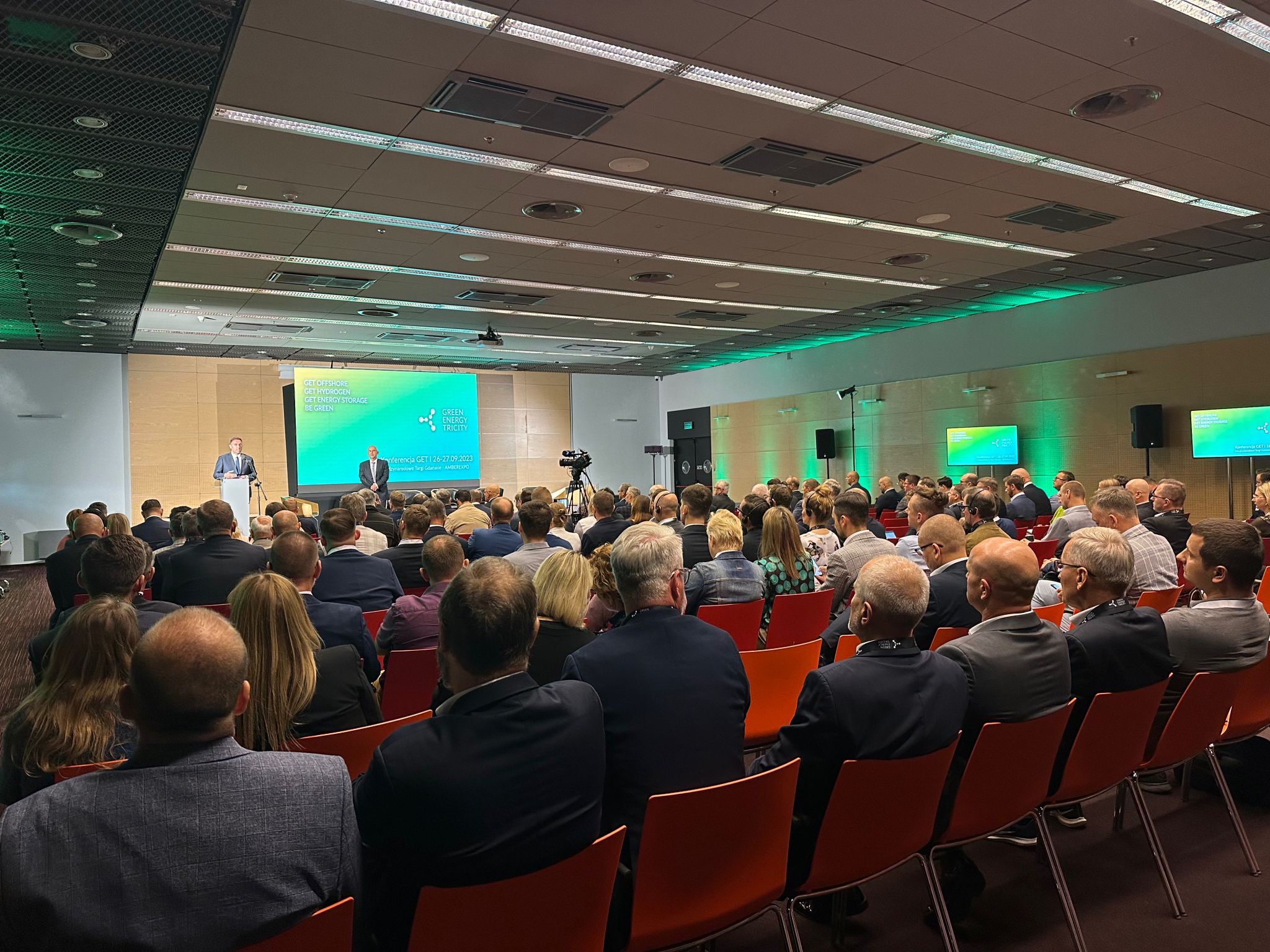 Konferencja Green Energy Tricity to również panale prowadzone po angielsku, jak Zero emission heating